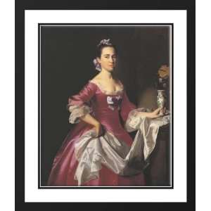Mrs George Watson (Elizabeth Oliver) 25x29 Framed and Double Matted 