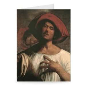 Young Man Singing by Giorgione   Greeting Card (Pack of 2)   7x5 inch 