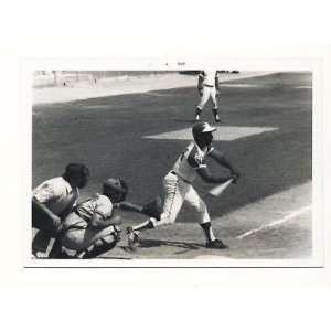 Hank Aaron Braves 5x3 Vintage Snapshot Photo   MLB Photos