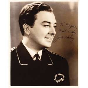 Tin Man from The Wizard of Oz Jack Haley Signed Autographed 8 x 10 