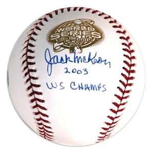  Jack McKeon Signed 2003 WS Champs Official Baseball 