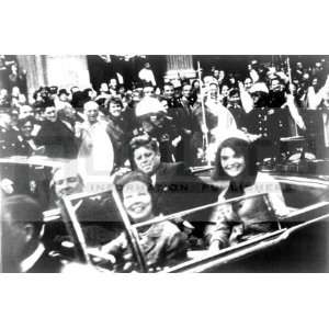  Nov 22, 1963 John F Kennedy Photo with Jacqueline Onassis (Jackie O 