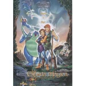  Quest For Camelot (1997) 27 x 40 Movie Poster Spanish 