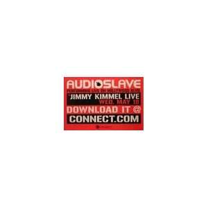  Audioslave   Live Jimmy Kimmel Connect Music   Red Poster 