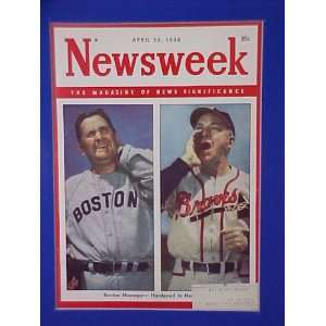 Joe McCarthy & Billy Southwood Boston Managers April 26 1948 Newsweek 