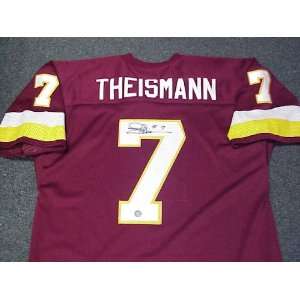 Joe Theismann Signed Jersey   Custom Maroon