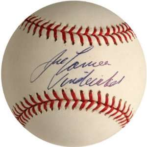 Jose Canseco Autographed Baseball  Details Vindicated Inscription