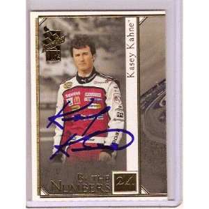 Kasey Kahne Autographed 2006 RC@ South Racing Card