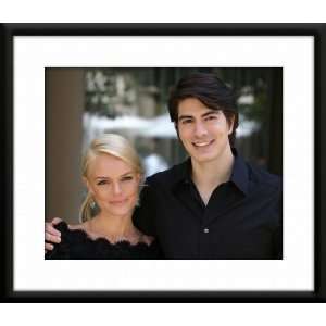  Brandon Routh And Kate Bosworth Framed And Matted 8x10 