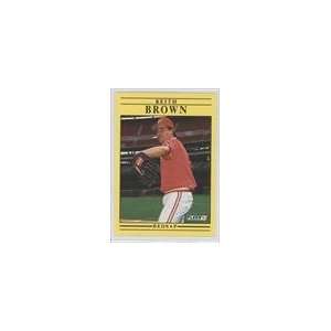  1991 Fleer #58   Keith Brown Sports Collectibles