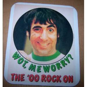 KEITH MOON Wot, Me Worry? COMPUTER MOUSE PAD The Who