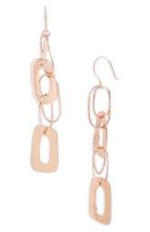 Ippolita Lite Links Multi Square Link Rosé Earrings $395.00