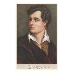 Lord Byron Premium Poster Print, 16x24