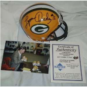  Lynn Dickey Green Bay Packers Autographed Mini Helmet 