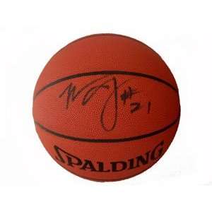Marcus Camby Signed Ball   IndoorOutdoor