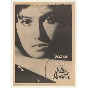  1974 Melissa Manchester Bright Eyes Bell Records Print Ad 