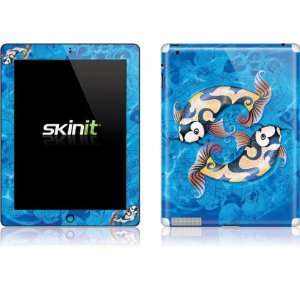  Skinit Koi Yin Yang on Blue Vinyl Skin for Apple iPad 2 