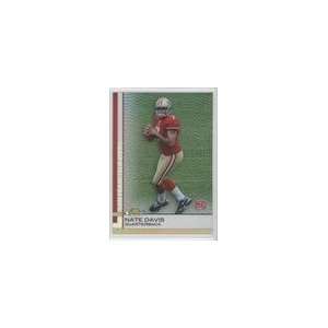   2009 Finest Pigskin Refractors #72   Nate Davis Sports Collectibles