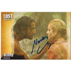  NAVEEN ANDREWS Lost SIGNED TRADING CARD Toys & Games