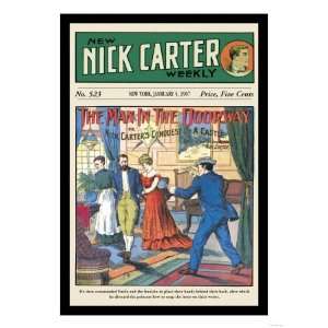 Nick Carter A Man in the Doorway Giclee Poster Print, 9x12