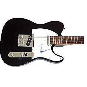 Paul Anka Autographed Signed Guitar