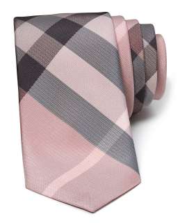 Burberry London Pink Exploded Check Tie   Mens   