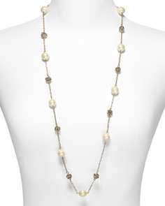 Carolee Station Bead Necklace, 36