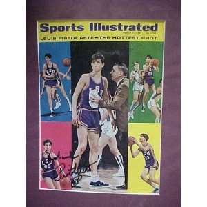 Pete Maravich Autographed Signed March 4 1968 Sports Illustrated 