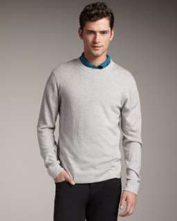 Top Refinements for Gray Merino Sweater