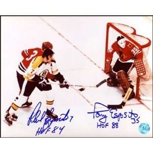 Phil Esposito & Tony Esposito Double Autographed/Hand Signed 16X20 