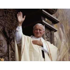 Pope John Paul II Celebrates Mass Before a Crowd of over 750,000 