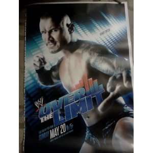  WWE Randy Orton Over The Limit Pay Per View 2012 27x40 
