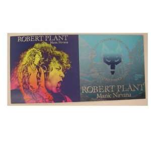 Robert Plant Poster Led Zeppelin Manic