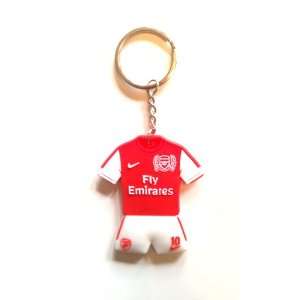  Arsenal FC Robin van Persie #10 Home Jersey Keychain 