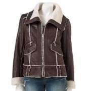 Faux Leather Jackets, Faux Suede Coats for Juniors Kohls