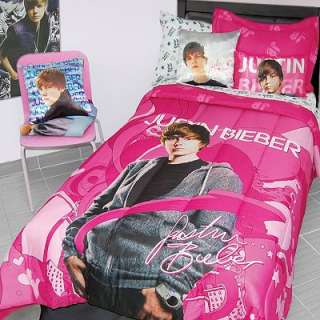 Justin Bieber Justins World Comforter Set