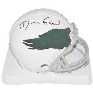Roman Gabriel Autographed Philadelphia Eagles Throwback Mini Helmet