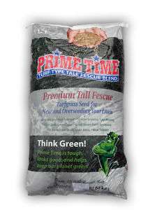50LB BAG OF PRIME TIME TALL FESCUE TURF GRASS SEED  