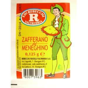 Italian Saffron Powder 0.125g (Pack of 6)  Grocery 