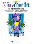 50 Years Movie Music   Flute Solo Sheet Song Book NEW  