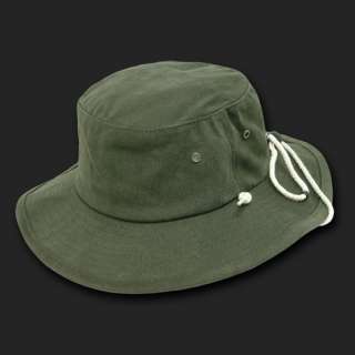   Boonie Safari Bucket Fishing Outback Drawstring Hat Hats S/M  