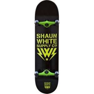 Shaun White Logo Core Green Complete Skateboard   8 x 31