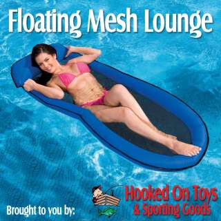 Intex Floating Mesh Lounge Inflatable Pool Float Chair  