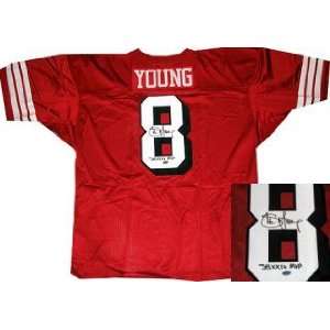  Signed Steve Young Jersey 