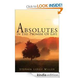   IN THE PROMISE OF LIFE Stephen Leroy Miller  Kindle Store