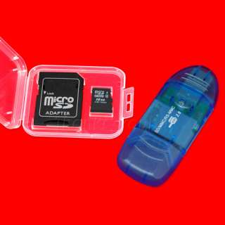 16GB 16 GB 16G 16 G MICRO SD MicroSD SDHC TF MEMORY CARD+CASE+ADAPTER 