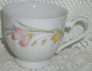 Fine Porcelain China Japan French Garden Tea Coffee Cup  
