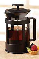 Primula 6 Cup Glass French Coffee Press with Black Case  