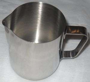 Pitcher,12oz, milk frothing, stainless, spec94  