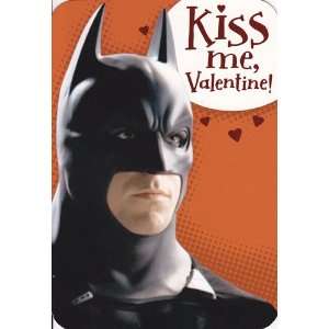  Valentines Day Card Batman Begins Kiss Me Valentine 